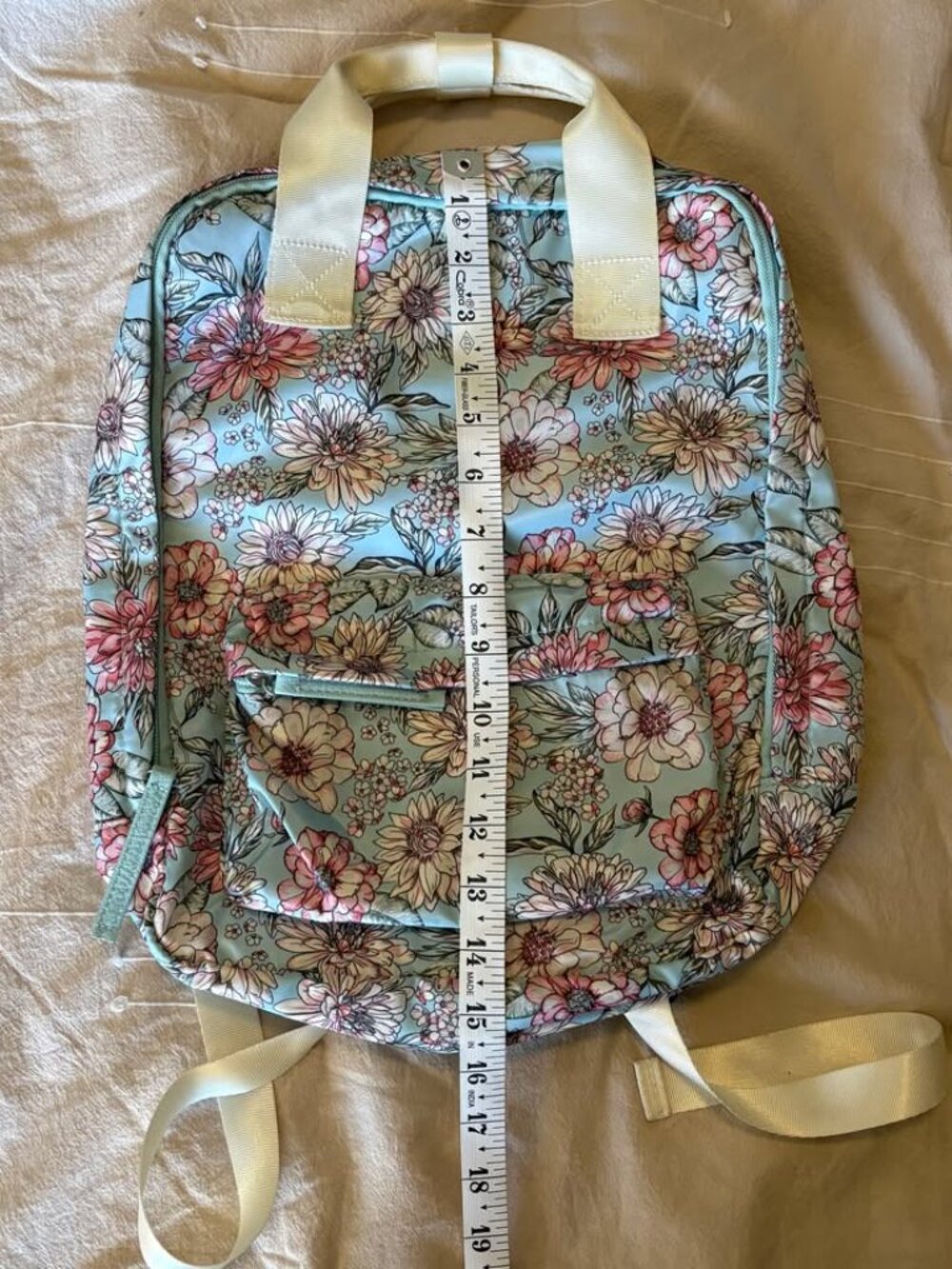 Floral Print Children's Backpack - Picture 7 of 7